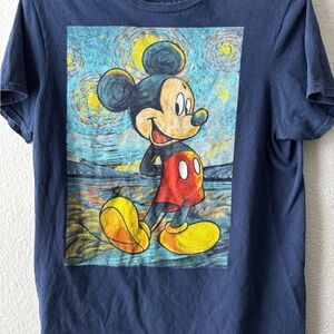 Disney Blue Mickey Mouse Tee